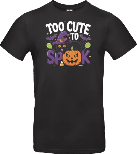 Too Cute To Spook Halloween Cat