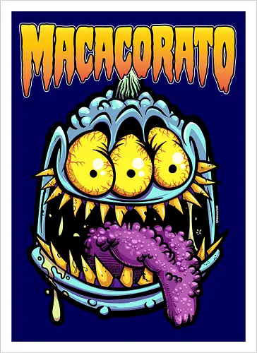 MACACORATO - Dreifach-Observer - Underground Monster Kunst