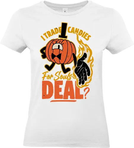 Bill Pumpkin Pact - Surprise, creepy, fun, Funny, Spooky, Spooky Season, Halloween, soul, pumpkin, pact, demon, animation, tv show, Mystery, Candy, Horror, October, trick or treat - Standard T-Shirt (Frauen)