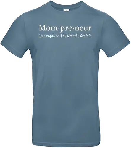 Mompreneur weiß - Standard T-Shirt