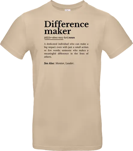 Difference Maker – Inspirierendes Zitat