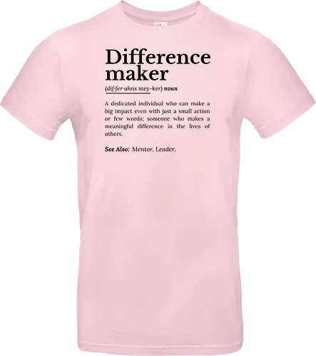 Difference Maker – Inspirierendes Zitat
