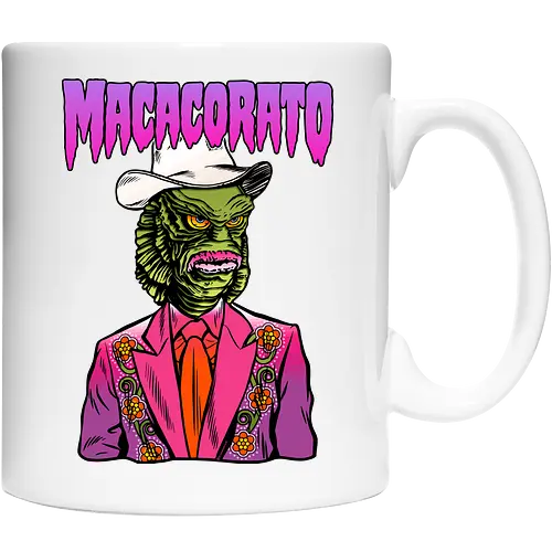 MACACORATO - Der Abgrund-Sheriff - Monster Country Lowbrow Kunst
