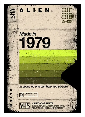 Alien Blank Tape 1979