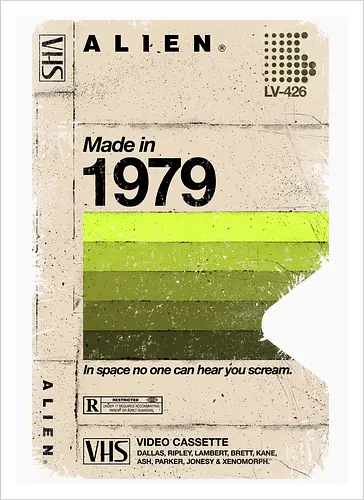 Alien Blank Tape 1979