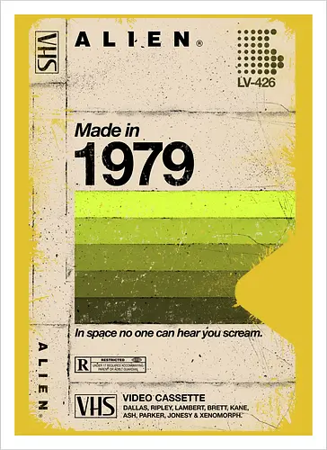 Alien Blank Tape 1979