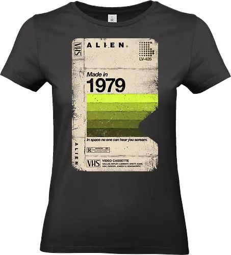 Alien Blank Tape 1979 - lv 426, alien, ripley, weyland, 1979, alien 1979, vhs tape, sci fi, science fiction, xenomorph, dallas - Standard T-Shirt (Frauen)
