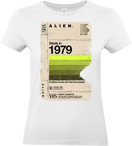 Alien Blank Tape 1979 - lv 426, alien, ripley, weyland, 1979, alien 1979, vhs tape, sci fi, science fiction, xenomorph, dallas - Standard T-Shirt (Frauen)