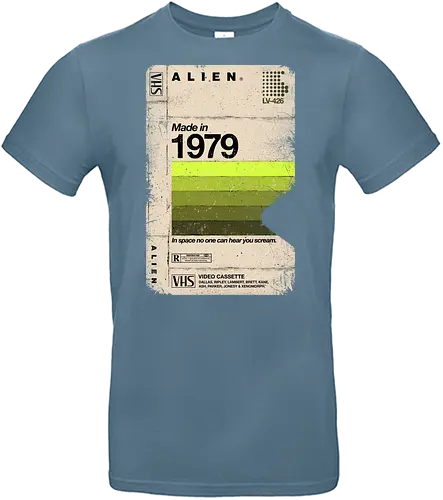 Alien Blank Tape 1979 - lv 426, alien, ripley, weyland, 1979, alien 1979, vhs tape, sci fi, science fiction, xenomorph, dallas - Standard T-Shirt