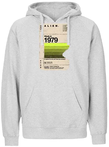 Alien Blank Tape 1979 - lv 426, alien, ripley, weyland, 1979, alien 1979, vhs tape, sci fi, science fiction, xenomorph, dallas - Fairtrade Hoodie