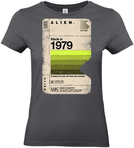 Alien Blank Tape 1979 - lv 426, alien, ripley, weyland, 1979, alien 1979, vhs tape, sci fi, science fiction, xenomorph, dallas - Standard T-Shirt (Frauen)