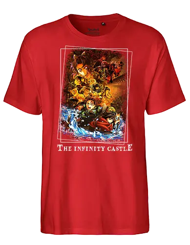 The Infinity Castle - the infinity castle, demon, slayer, tanjiro, hashira, zenitsu, inosuke, nezuko, anime, japanese, tengen uzui, rengoku kyojuro, giyu tomioka, shinobu kocho, muichiro tokito, mitsuri kanroji - Fairtrade T-Shirt
