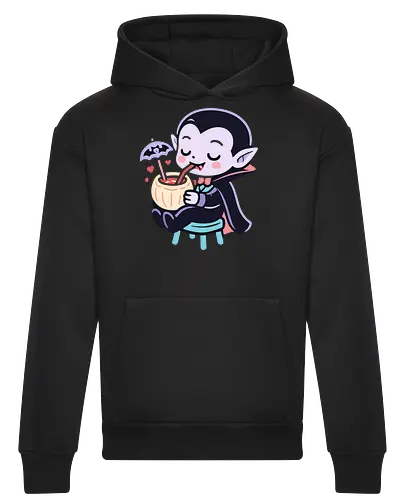 Cute Vampire Chilling - Blood-Sipping Summer Fun