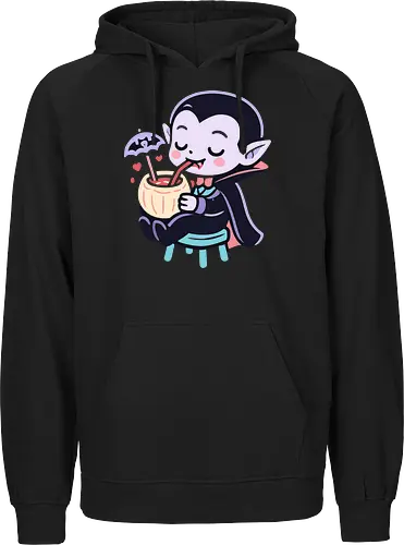 Cute Vampire Chilling - Blood-Sipping Summer Fun