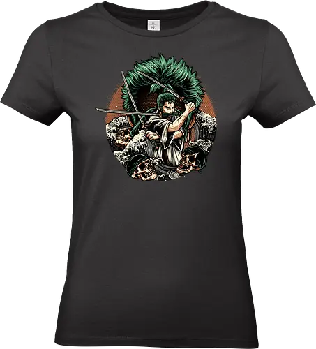 Three Sword Hunter - Anime, Manga, cartoons, Japanese, Japan, pirates, pirate, TV series - Standard T-Shirt (Frauen)