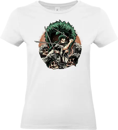 Three Sword Hunter - Anime, Manga, cartoons, Japanese, Japan, pirates, pirate, TV series - Standard T-Shirt (Frauen)