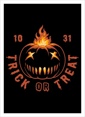 Pumpkin in Fire
