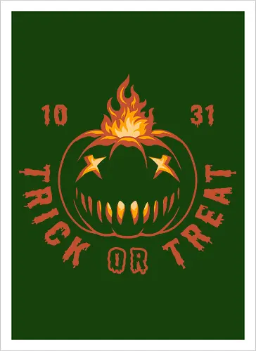 Pumpkin in Fire