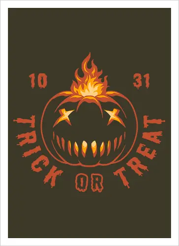Pumpkin in Fire