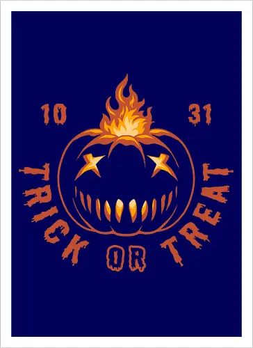 Pumpkin in Fire