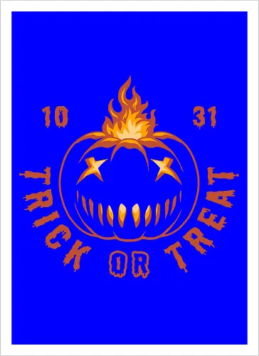 Pumpkin in Fire