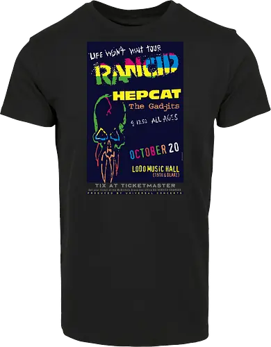 Rancid - Life Won’t Wait Tour - 20. Oktober - Lodo Music Hall Poster