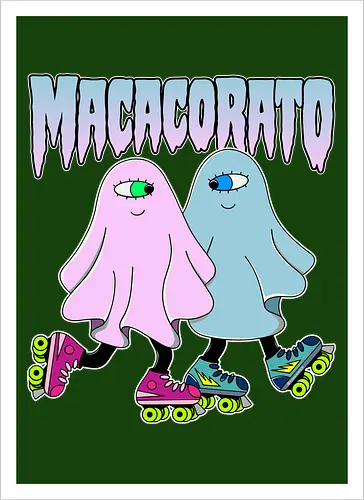 MACACORATO - Phantom Love on Skates - Geister auf Rollschuhen Kunst