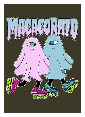 MACACORATO - Phantom Love on Skates - Geister auf Rollschuhen Kunst