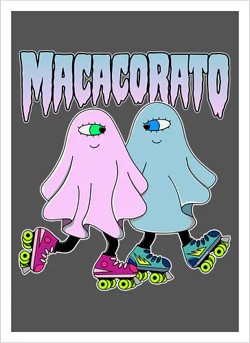 MACACORATO - Phantom Love on Skates - Geister auf Rollschuhen Kunst