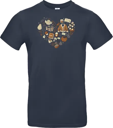Cozy Autumn Heart