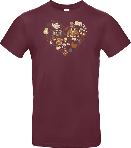 Cozy Autumn Heart