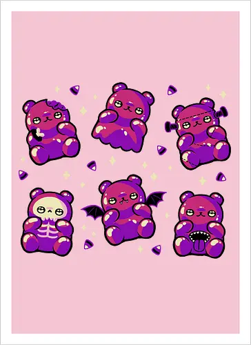 Halloween Gummy Bears