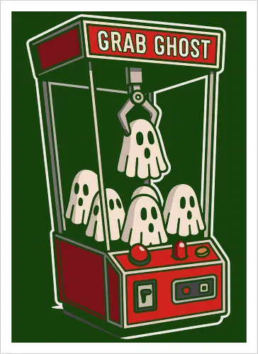 Grab Ghost Claw Machine