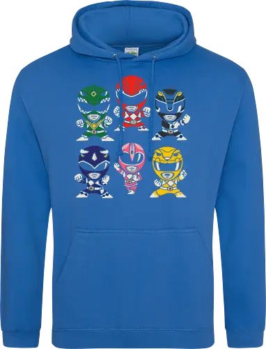Mighty Morphin Chibi Rangers