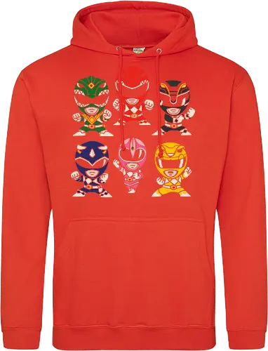 Mighty Morphin Chibi Rangers
