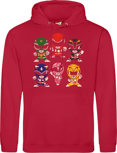 Mighty Morphin Chibi Rangers