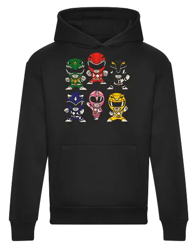 Mighty Morphin Chibi Rangers