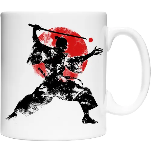 Zombie samurai - zombie, samurai, undead, japan - Keramiktasse