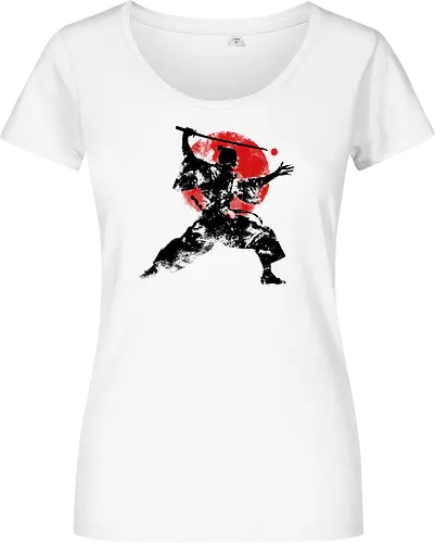 Zombie samurai - zombie, samurai, undead, japan - Damen T-Shirt