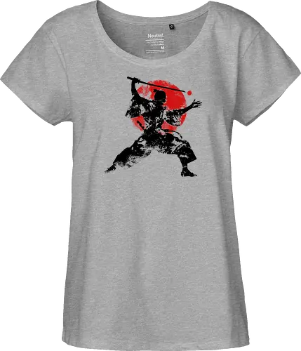 Zombie samurai - zombie, samurai, undead, japan - Fairtrade Girl Shirt