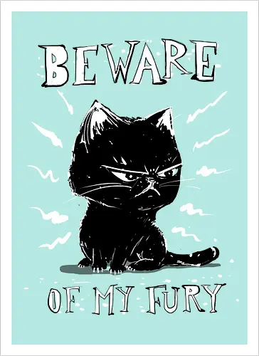 Beware of my fury
