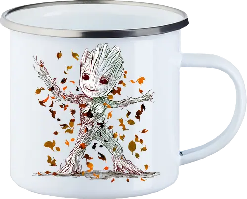 I am fall - kawaii, fall season, cute - Emailletasse