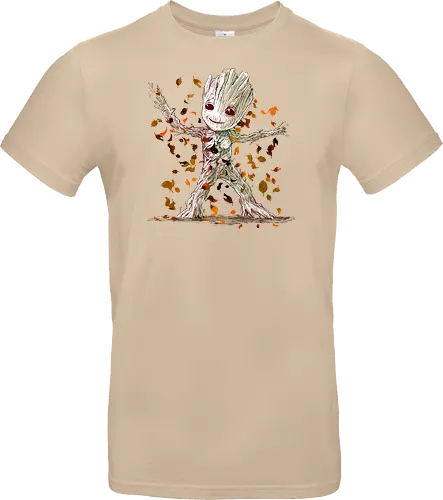 I am fall - kawaii, fall season, cute - Standard T-Shirt