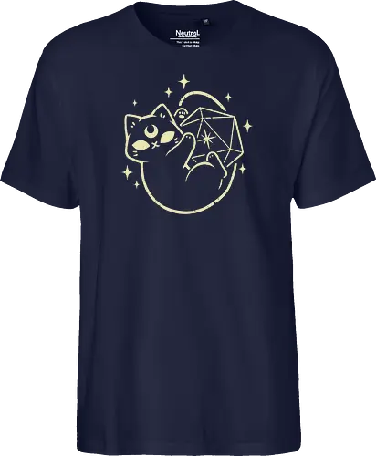 Cute Magical Black Cat D20