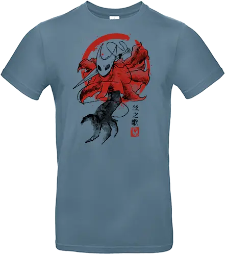 sumi e silksong - silksong, hollowknight, knight, lancer, beetle, insect, adventure, cool, awesome, hero, game - Standard T-Shirt