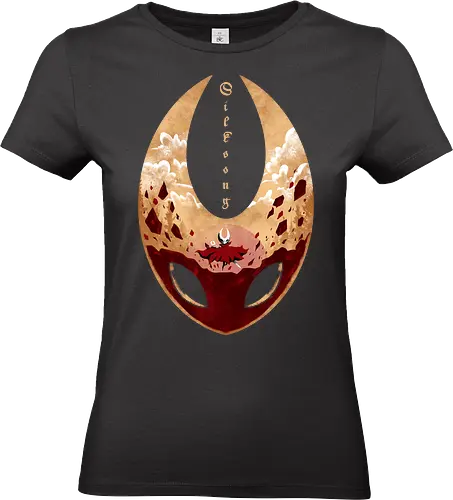 mask of pride - silksong, hollowknight, knight, cool, awesome, hero, game, lancer, beetle, insect, adventure - Standard T-Shirt (Frauen)