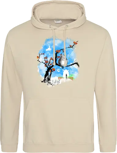 Japan pop overload - japan, anime, pop culture, movies, fantasy, sumi e, watercolor - Standard Hoodie