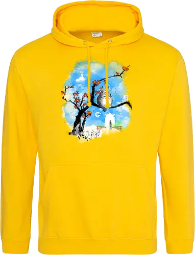 Japan pop overload - japan, anime, pop culture, movies, fantasy, sumi e, watercolor - Standard Hoodie