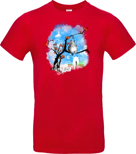 Japan pop overload - japan, anime, pop culture, movies, fantasy, sumi e, watercolor - Standard T-Shirt