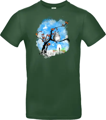 Japan pop overload - japan, anime, pop culture, movies, fantasy, sumi e, watercolor - Standard T-Shirt